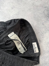 Stone island black cargo trousers