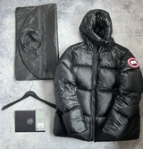 Canada goose black Crofton puffer jacket