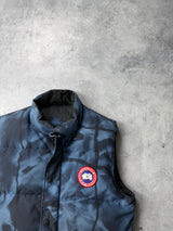 Canada goose freestyle blue abstract camo gilet