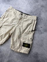 Stone island SS21 beige cargo shorts