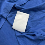 Moncler double logo royal blue tee