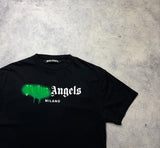 Palm angels black Milano spray tee