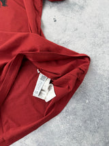 CP company red 3D logo graphic tee