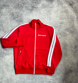 Palm angels red track jacket
