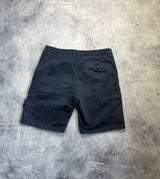 Stone island 2022 navy blue cargo shorts
