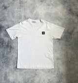 Stone island white tee