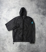 Yelir black windbreaker jacket