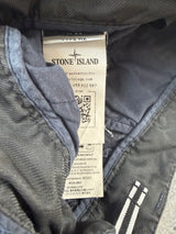 Stone island navy blue tela cargo shorts