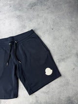 Moncler navy cotton shorts
