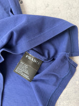 Prada blue polo shirt