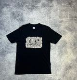 CP company black graphic tee