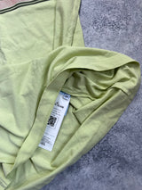 Stone island 2022 lime green graphic tee