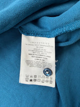 Moncler blue L/S polo shirt