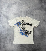 Stone island AW20 paint stroke white tee