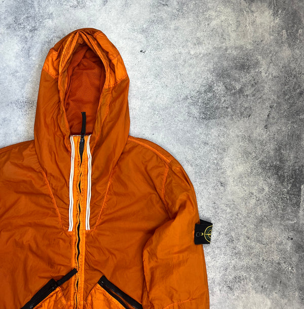 Stone island 2012 orange membrana TC jacket