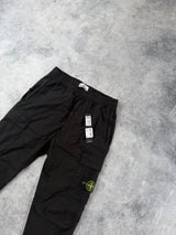 Stone island black tela cargo trousers BNWT