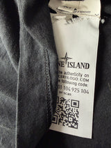 Stone island black graphic tee
