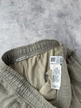CP company grey cotton shorts