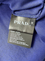 Prada blue polo shirt black label