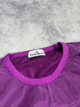 Stone island 2018 purple nylon jumper