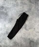 CP company nylon chrome black cargo trousers