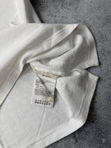 Moncler white polo shirt