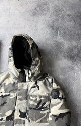 Canada Goose Maitland Parka in Grau-Camouflage mit Black Label