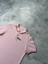 Prada pale pink polo shirt