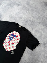 Bape Union Jack black graphic tee