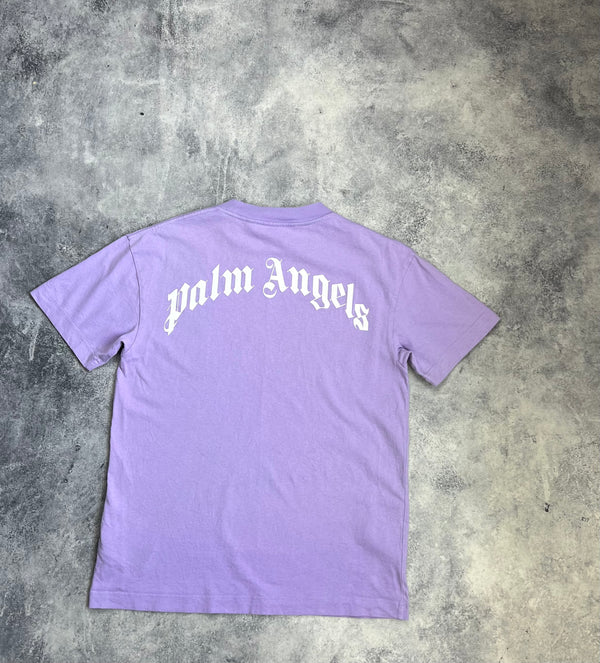 Palm angels lilac kill the bear tee