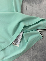 Stone island mint green polo shirt