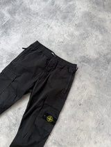 Stone island AW22 black cargo trousers
