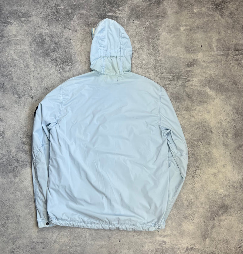 Stone island 2021 baby blue skin touch nylon-tc jacket