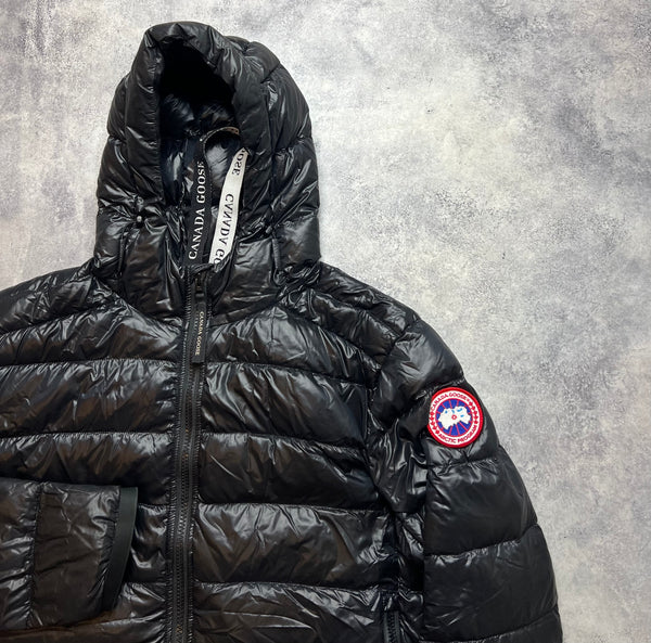 Canada goose black Crofton hooded jacket