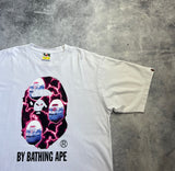 Bape lightning graphic tee