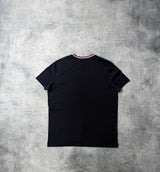 Moncler navy arm logo tee
