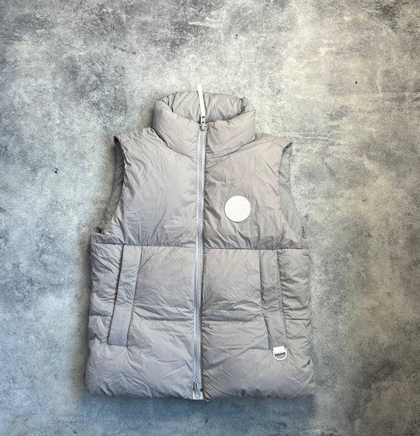 Canada goose moonstone grey Lawrence puffer gilet