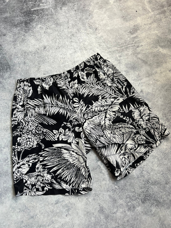 Palm angels jungle parrots swim shorts