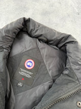 Canada goose black Garson quilted cotton blend gilet