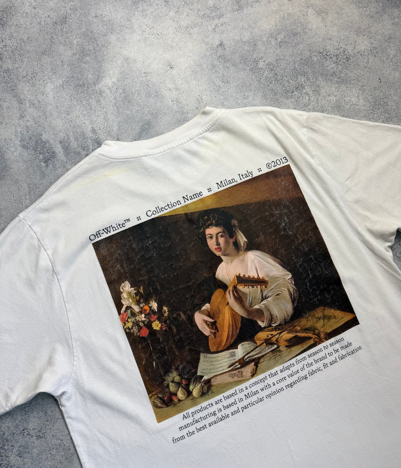 Off-white Caravaggio lute white tee