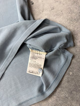 Moncler baby blue polo shirt