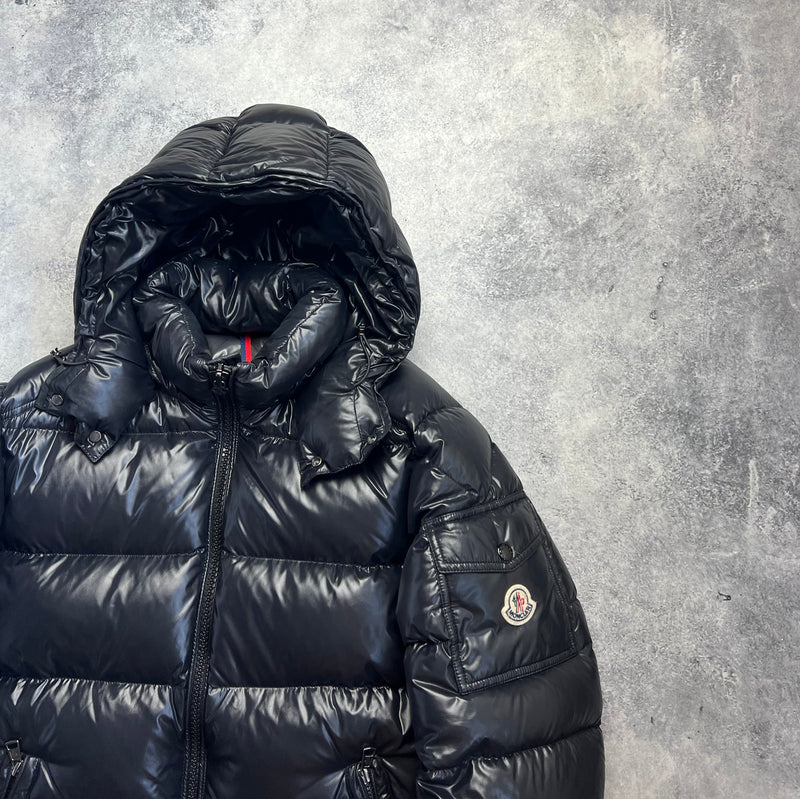 Moncler black maya giubbotto jacket
