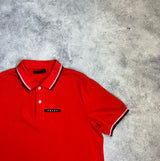 Prada red polo shirt