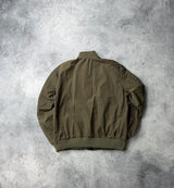 Moncler ariege padded khaki down jacket