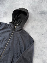 Louis Vuitton navy monogram reversible windbreaker