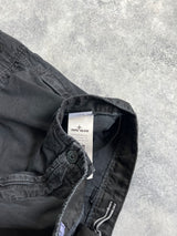 Stone island 2022 black cargo shorts