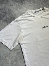 Stone island black & white graphic tee