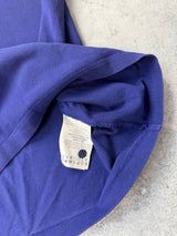 Moncler deep royal blue polo shirt