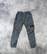 Stone island AW21 powder blue cargo trousers