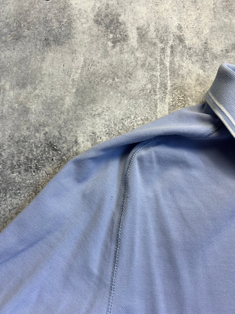 Stone island 2019 blue polo shirt